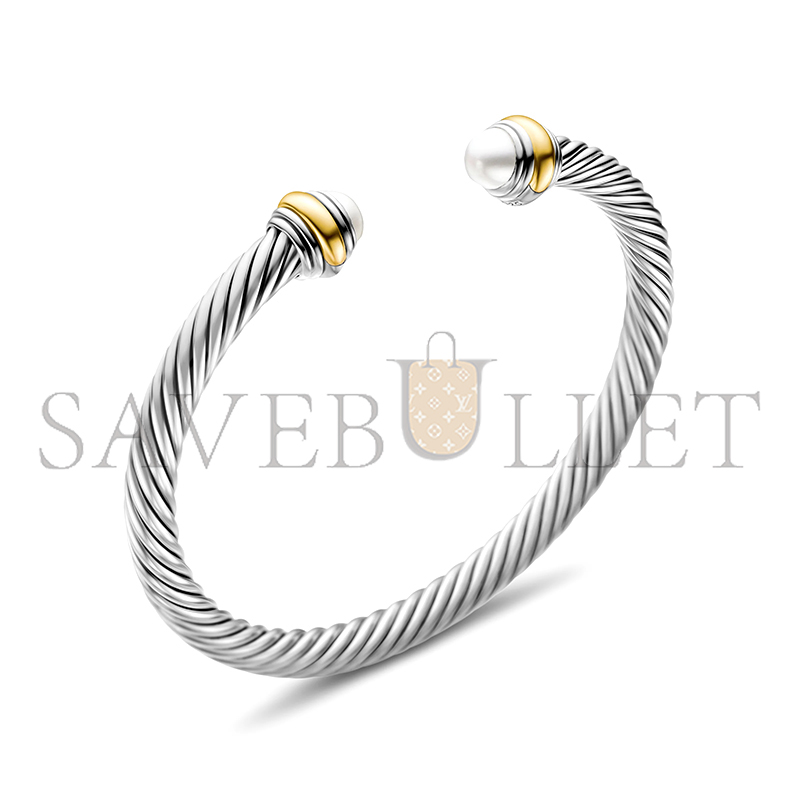 dau1d Yvrm*n classic cable bracelet 5mm b12381 s4bpe